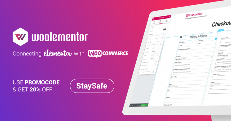 دانلود افزونه وردپرس Woolementor Pro - اتصال پیشرفته المنتور به ووکامرس