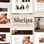 دانلود قالب المنتور Sheipa - پوسته سالن زیبایی و ماساژ وردپرس