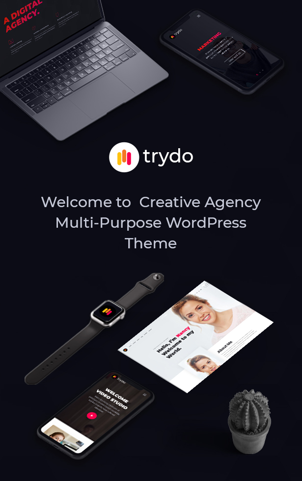 Trydo - Creative Agency & Portfolio WordPress Theme - 5