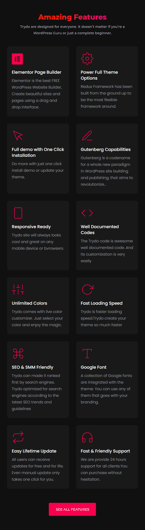 Trydo - Creative Agency & Portfolio WordPress Theme - 9