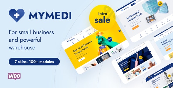 دانلود قالب وردپرس MyMedi - پوسته فروشگاهی راست چین ووکامرس