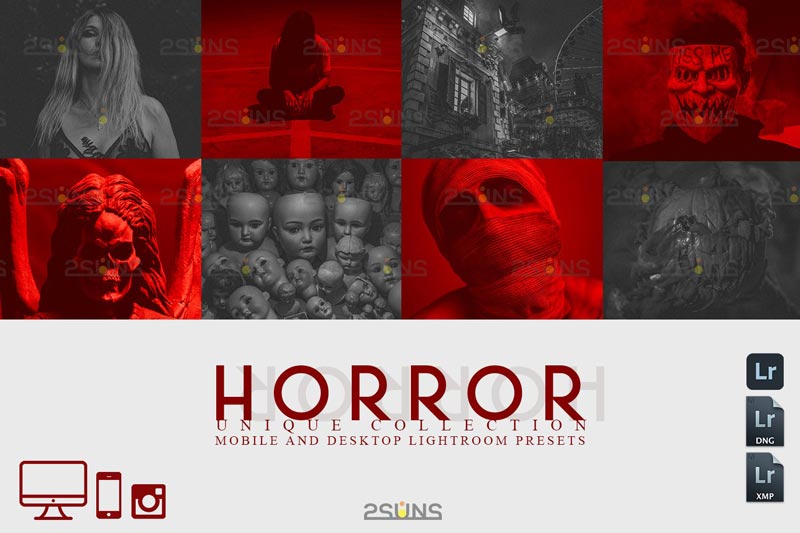 دانلود مجموعه پریست لایت روم Halloween & Horror
