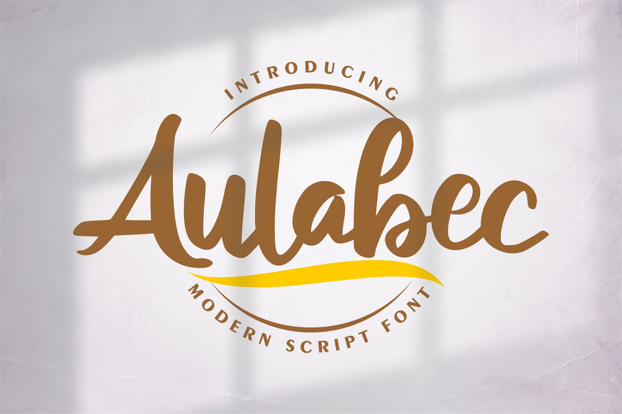 دانلود فونت انگلیسی Aulabec