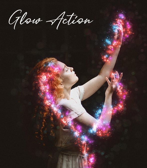 دانلود اکشن فتوشاپ Glow - نسخه 2