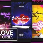 دانلود پروژه افتر افکت Love Instagram Stories