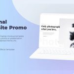 دانلود پروژه افتر افکت موکاپ لپ تاپ Minimal Website Promo