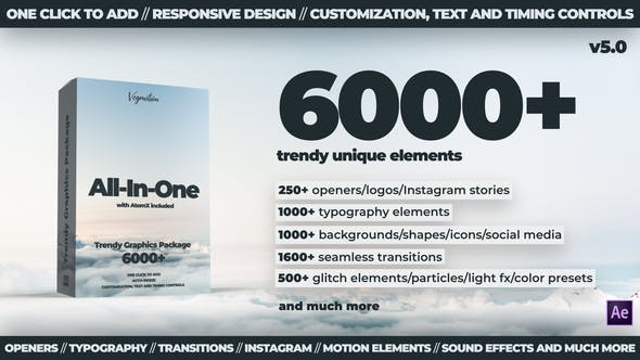 دانلود پروژه افتر افکت Motion Graphics Pack