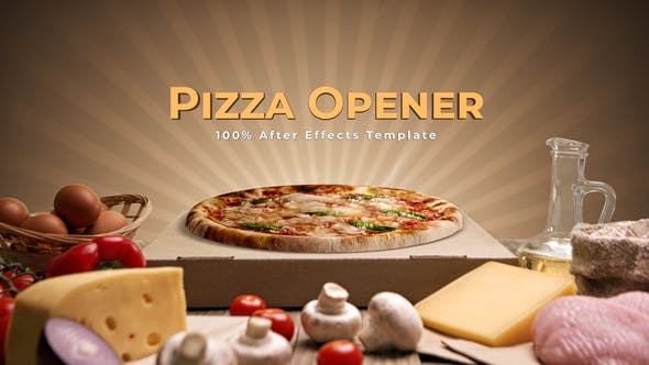 دانلود پروژه افتر افکت Pizza House