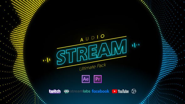 دانلود پروژه افتر افکت Stream Audio Pack
