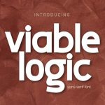 دانلود فونت انگلیسی Viable Logic