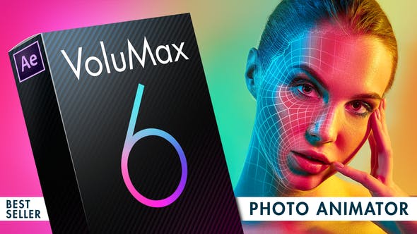 دانلود پروژه افتر افکت VoluMax - 3D Photo Animator