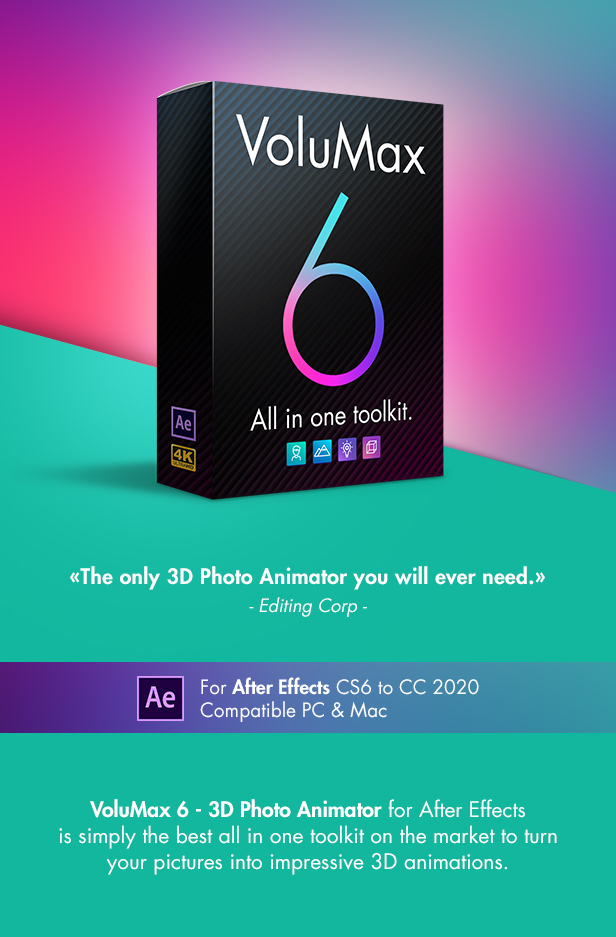 VoluMax - 3D Photo Animator - 1