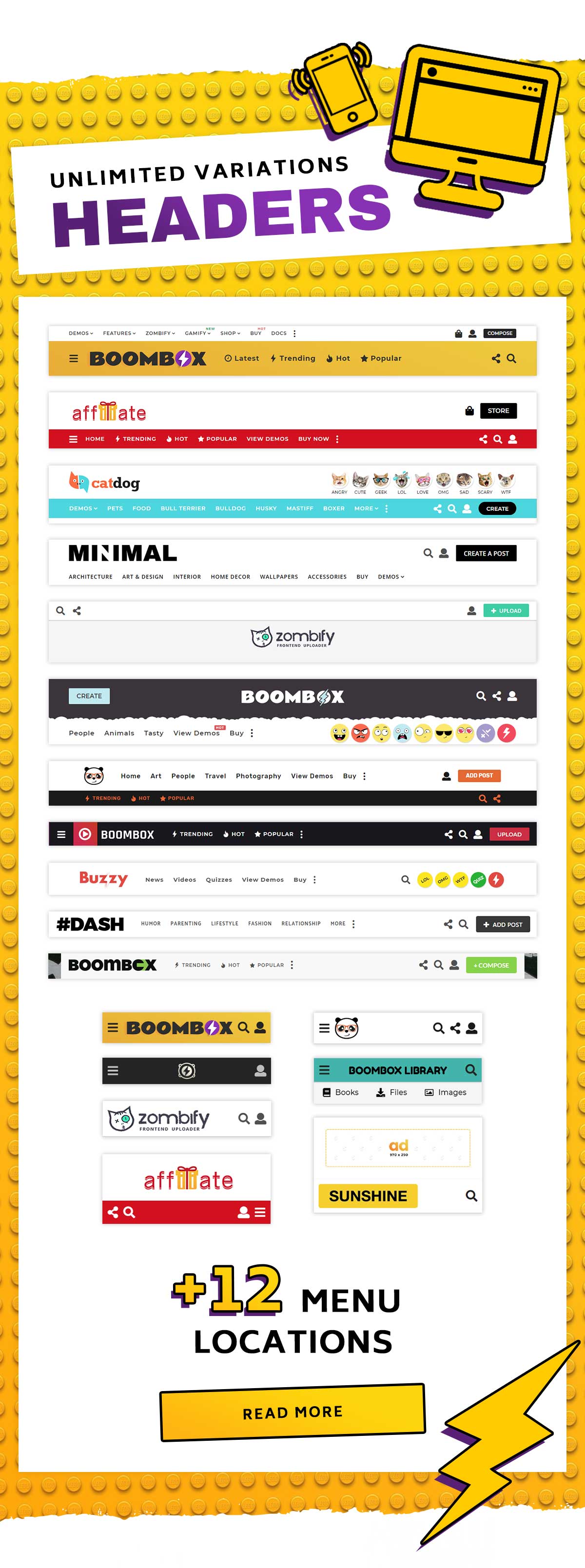Boombox theme Boombox theme