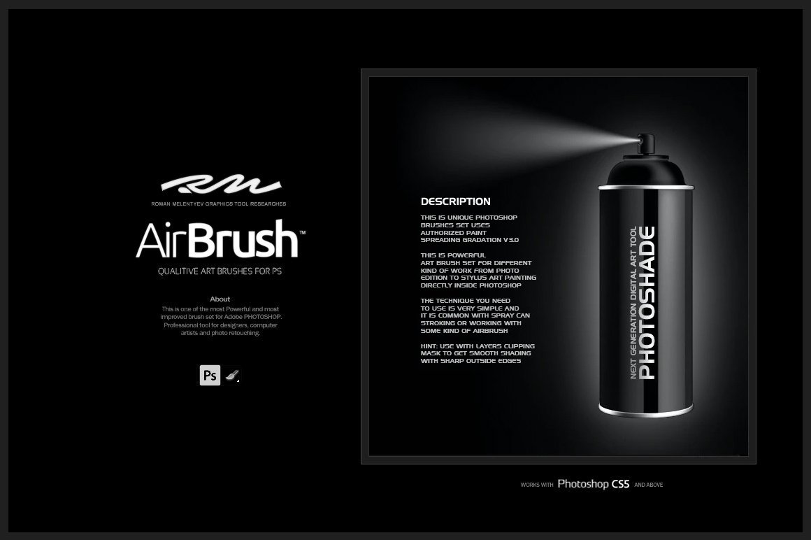 دانلود مجموعه براش فتوشاپ RM Digital Art Brushes