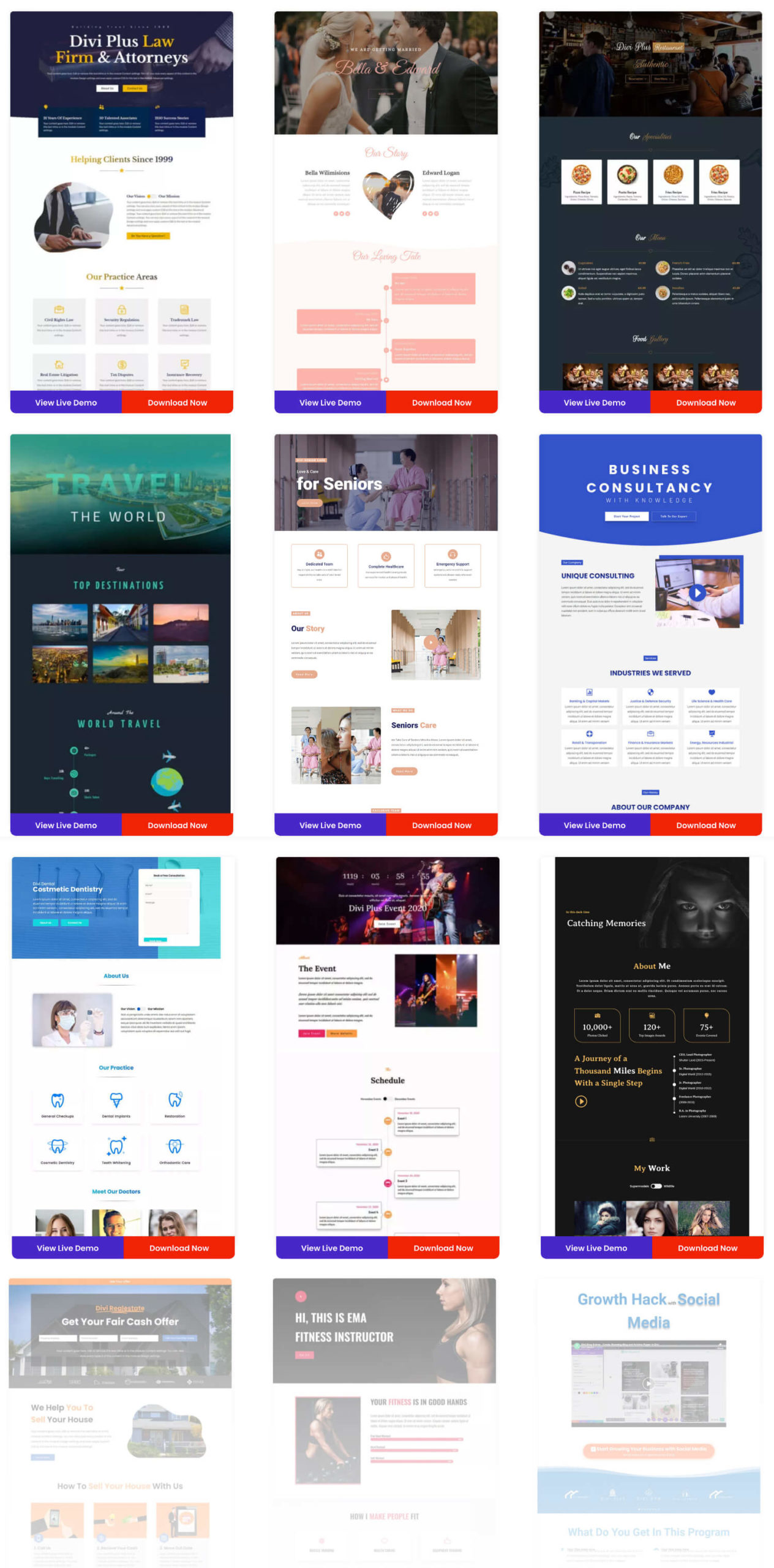 starter templates divi plus sc 2b scaled