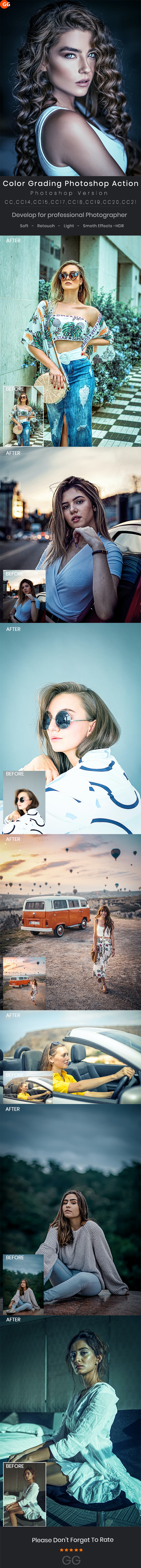 Color Grading Photoshop Action
