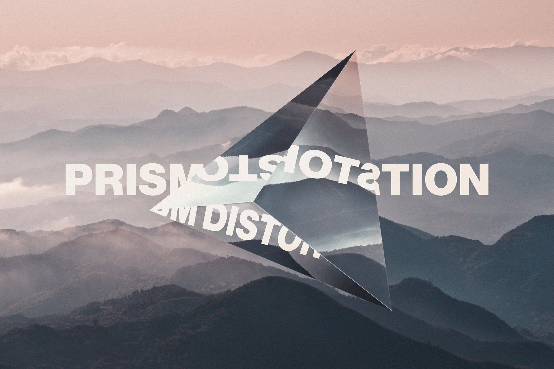 Prism Lens Distortion Photo Effect 1