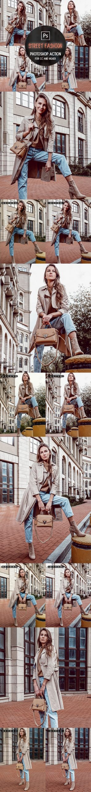 Street Fashion Photoshop Action scaled