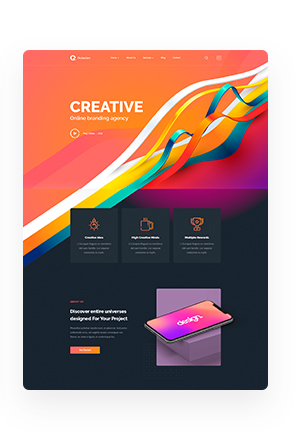 Octavian - Multipurpose Creative HTML5 Template - 8