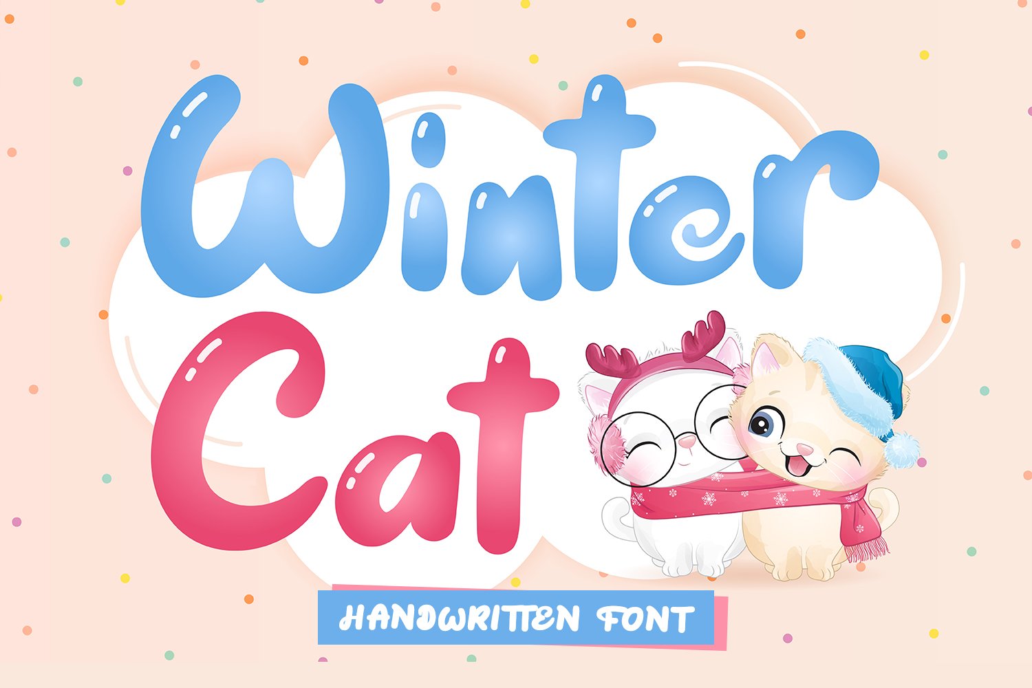 دانلود فونت انگلیسی Winter Cat
