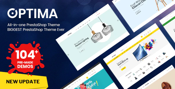 دانلود قالب پرستاشاپ Optima - قالب فروشگاهی چند منظوره پرستاشاپ 1.7