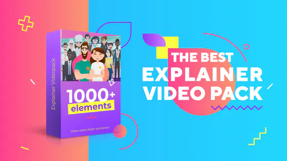 دانلود پروژه افتر افکت The Best Explainer Pack | Explainer Video Toolkit