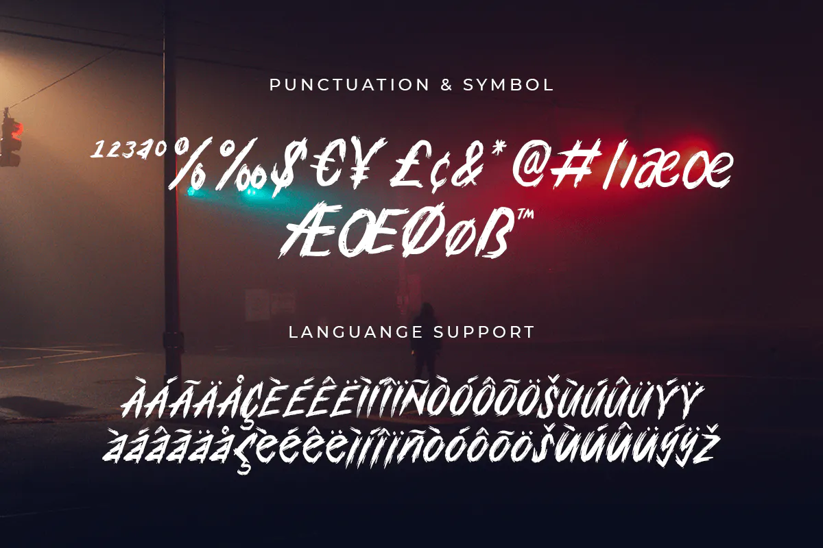 دانلود فونت BUZZER - Modern Brush Handwritten + فونت وب