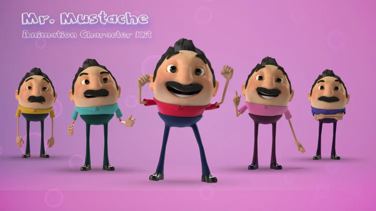 دانلود پروژه افتر افکت Mr. Mustache