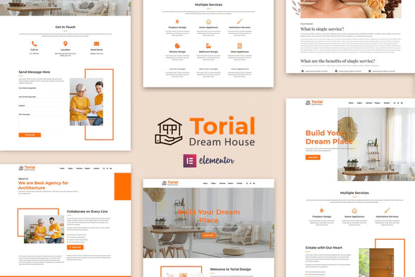 دانلود کیت المنتور Torial - قالب دکوراسیون و طراحی داخلی وردپرس