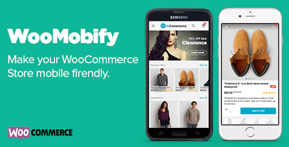 دانلود افزونه ووکامرس WooMobify - قالب موبایل برای ووکامرس