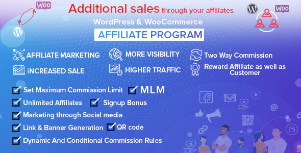 دانلود افزونه وردپرس WordPress & WooCommerce Affiliate Program
