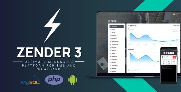 دانلود اسکریپت Zender - پلتفرم درگاه و پنل پیامک پیشرفته