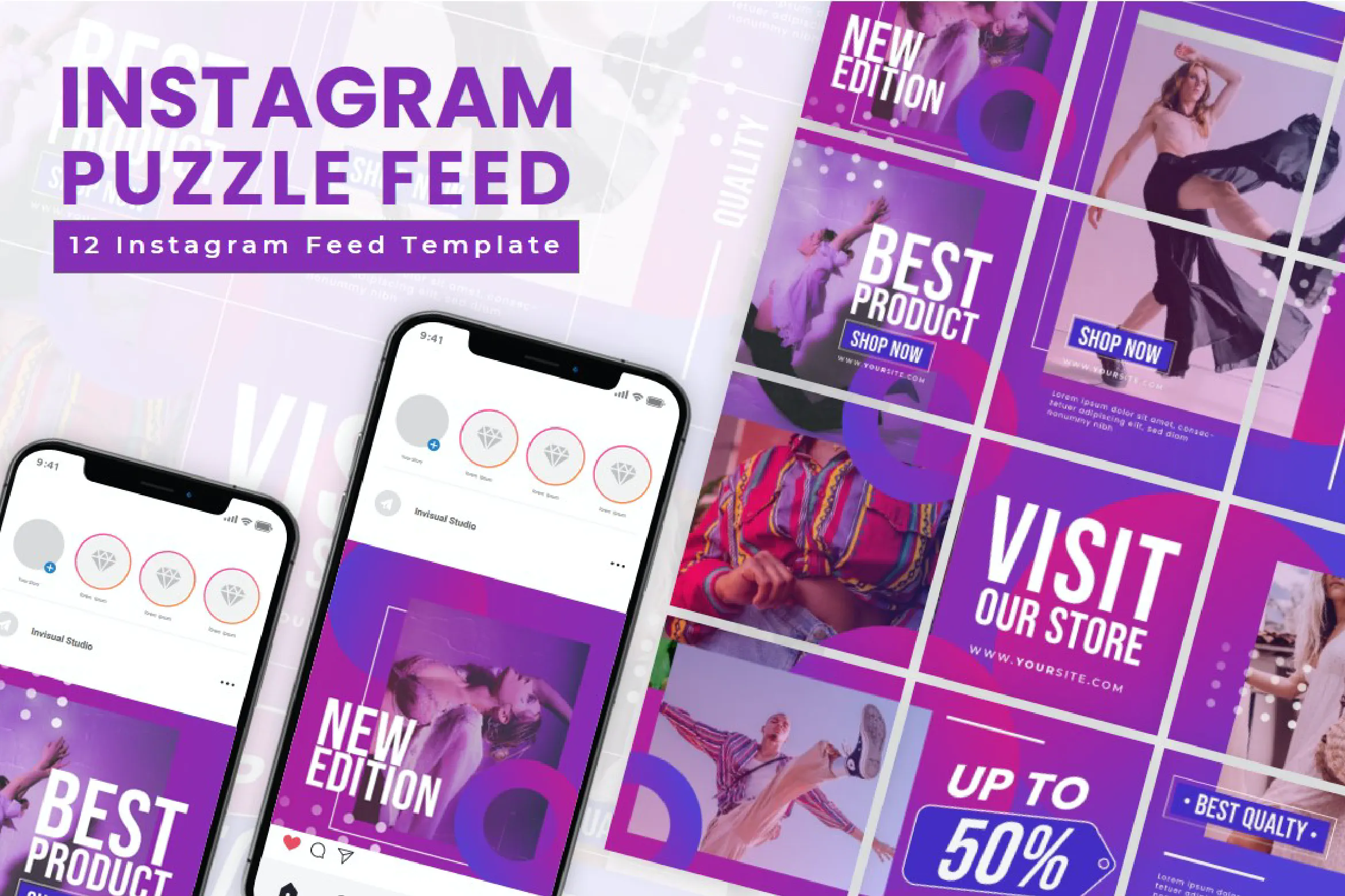 Instagram Puzzle - Gradation