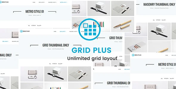 دانلود افزونه وردپرس Grid Plus