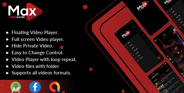 دانلود سورس اندروید MAX Video Player - سازگار با اندروید 11