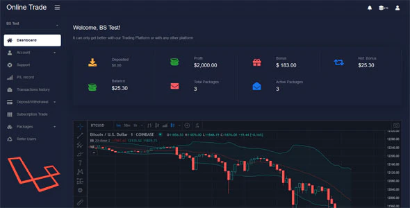 دانلود اسکریپت OnlineTrader - سیستم مدیریت بازرگانی و سرمایه گذاری