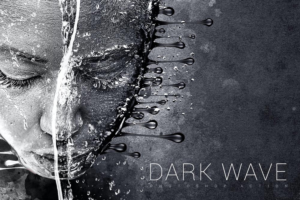 Dark Wave Photoshop Action