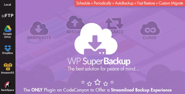 دانلود افزونه وردپرس Super Backup & Clone