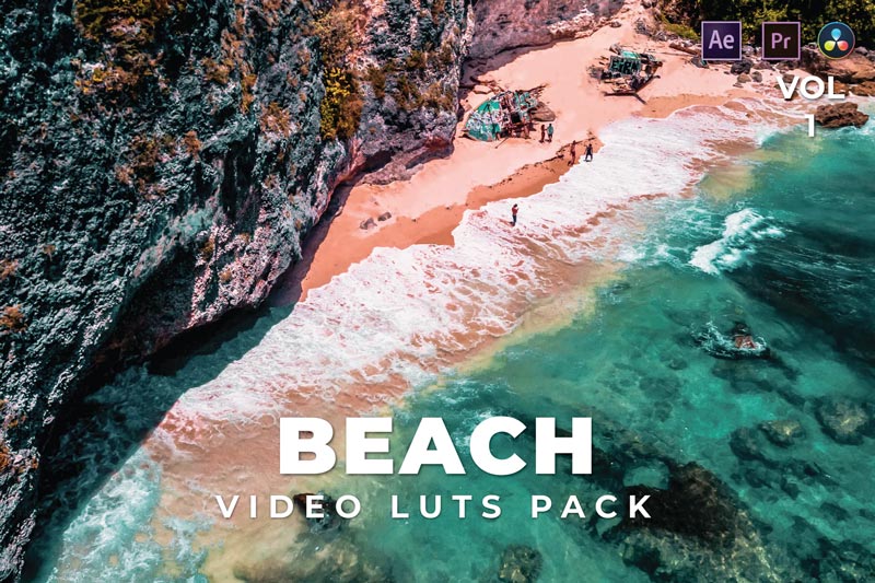 دانلود مجموعه LUT های کاربردی Beach - پکیج شماره 1