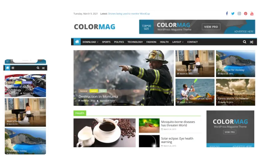 دانلود قالب وردپرس ColorMag Pro – پوسته مجله خبری حرفه ای وردپرس دانلود قالب وردپرس ColorMag Pro - پوسته مجله خبری حرفه ای وردپرس
