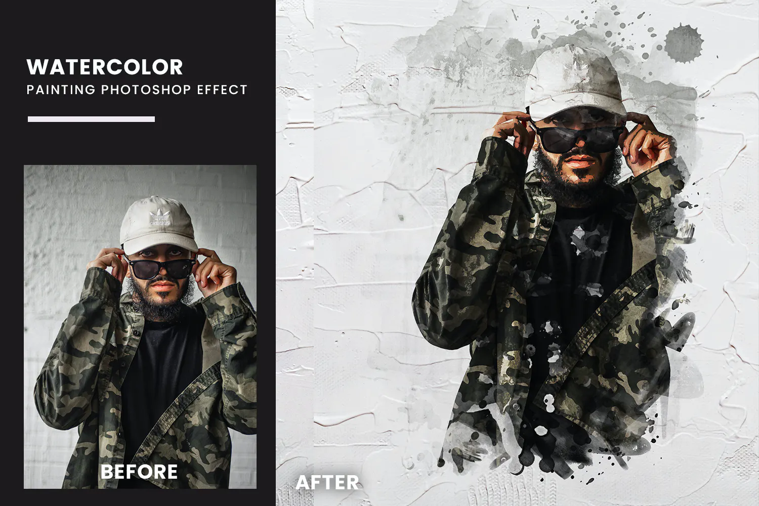 Watercolor Painting Photoshop Effect 4