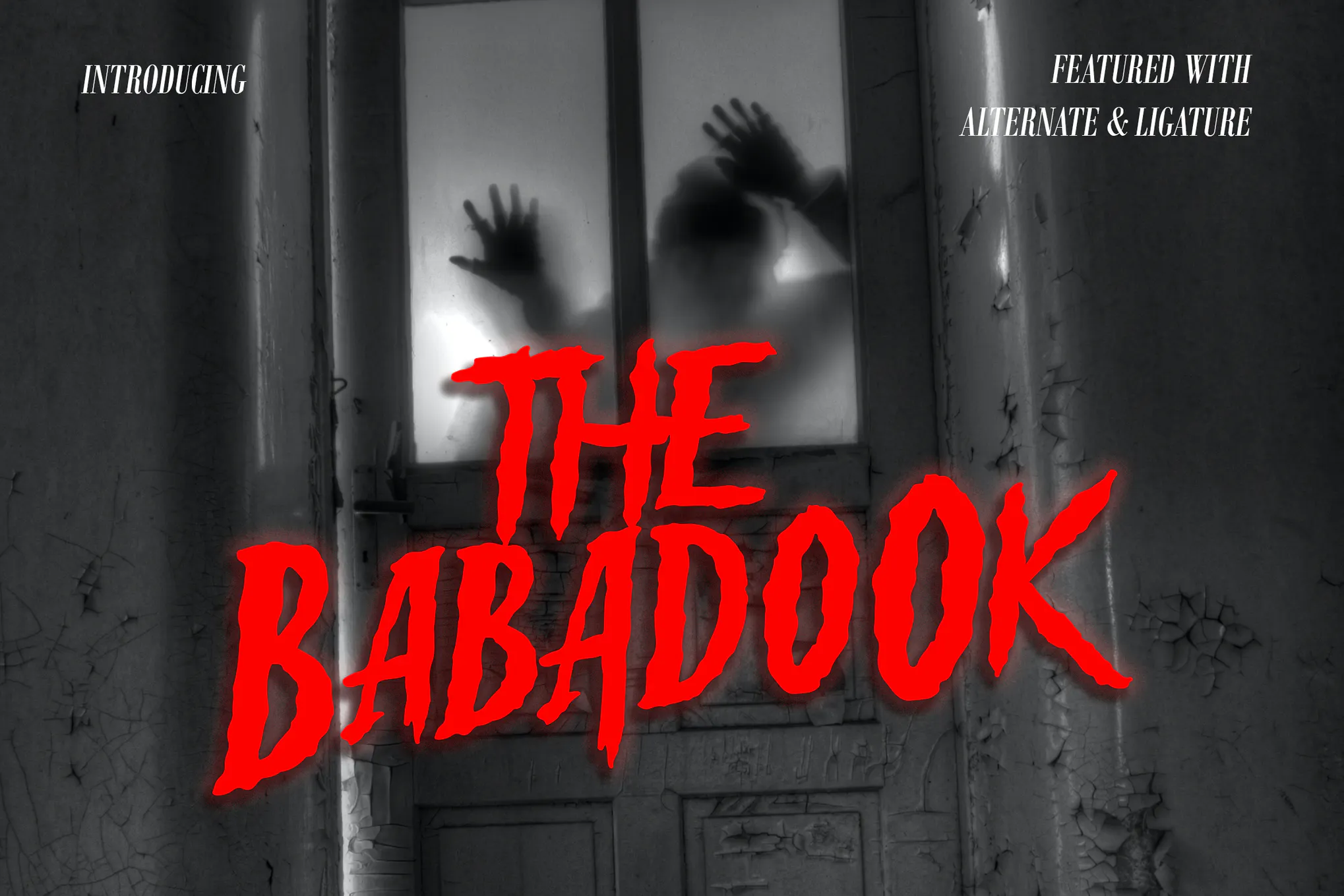 دانلود فونت انگلیسی Babadook - Halloween Font