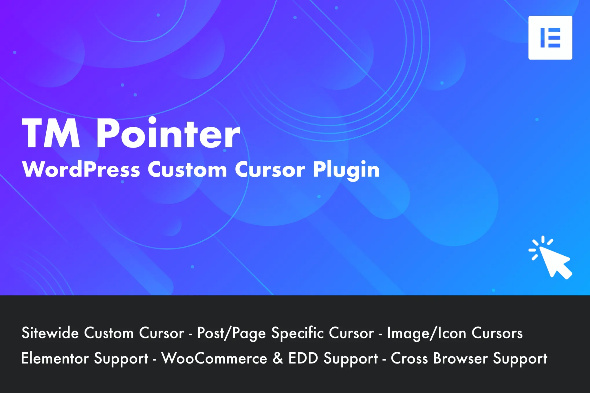 دانلود افزونه وردپرس TM Pointer - شخصی سازی نشانگر و Cursor در وردپرس
