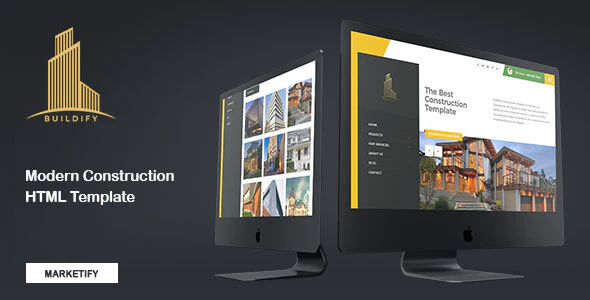 دانلود قالب سایت Buildify - قالب معماری و ساخت و ساز HTML
