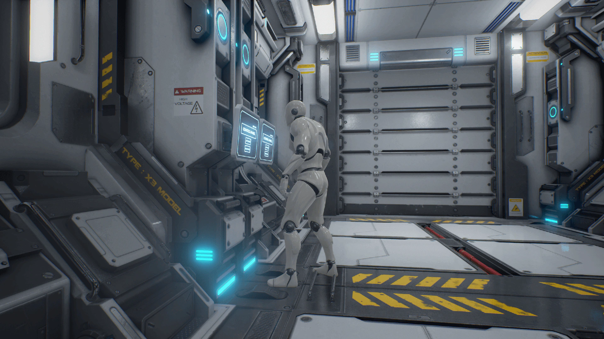 دانلود پروژه آماده آنریل انجین SciFi Corridor Environment