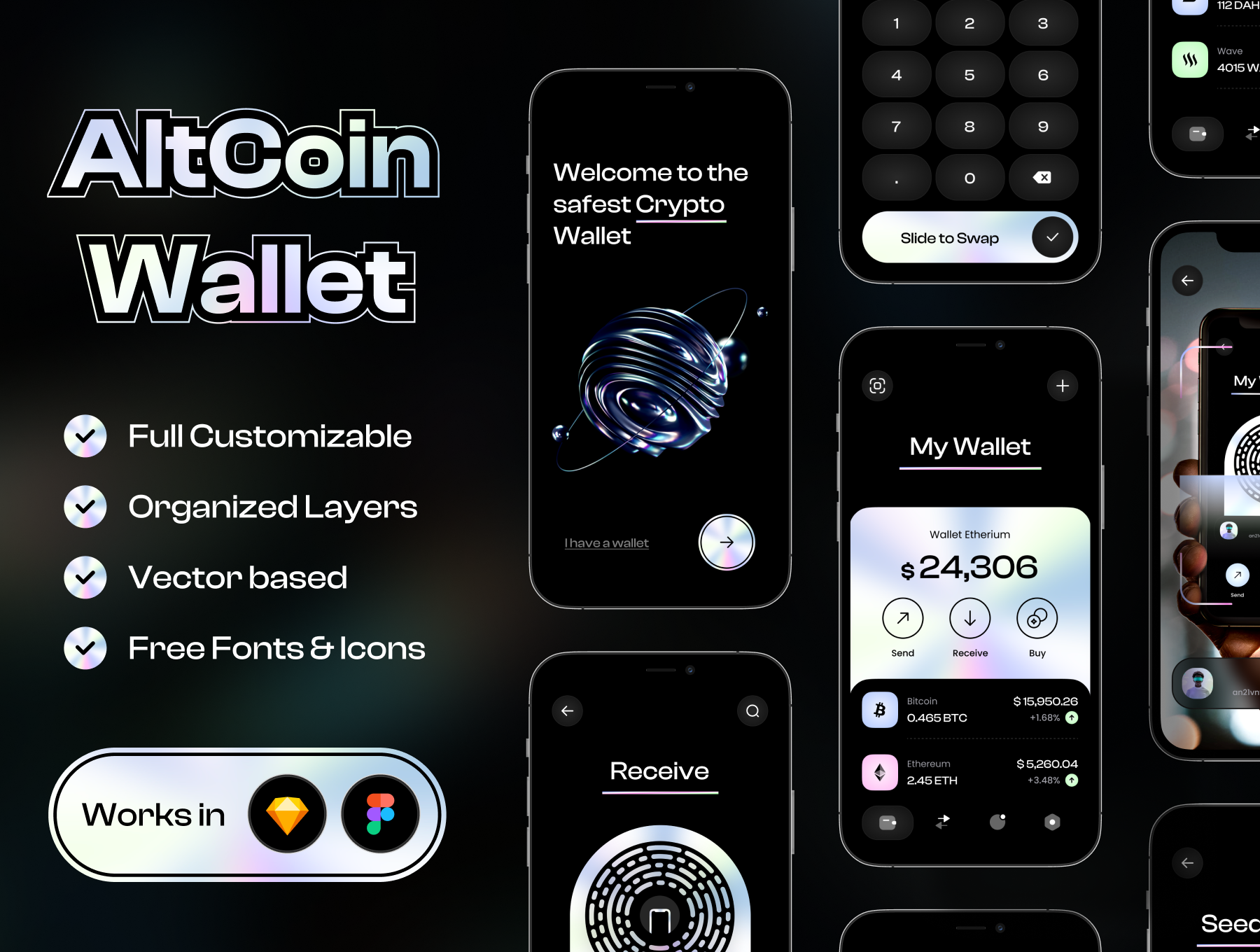 Crypto Wallet UI Kit