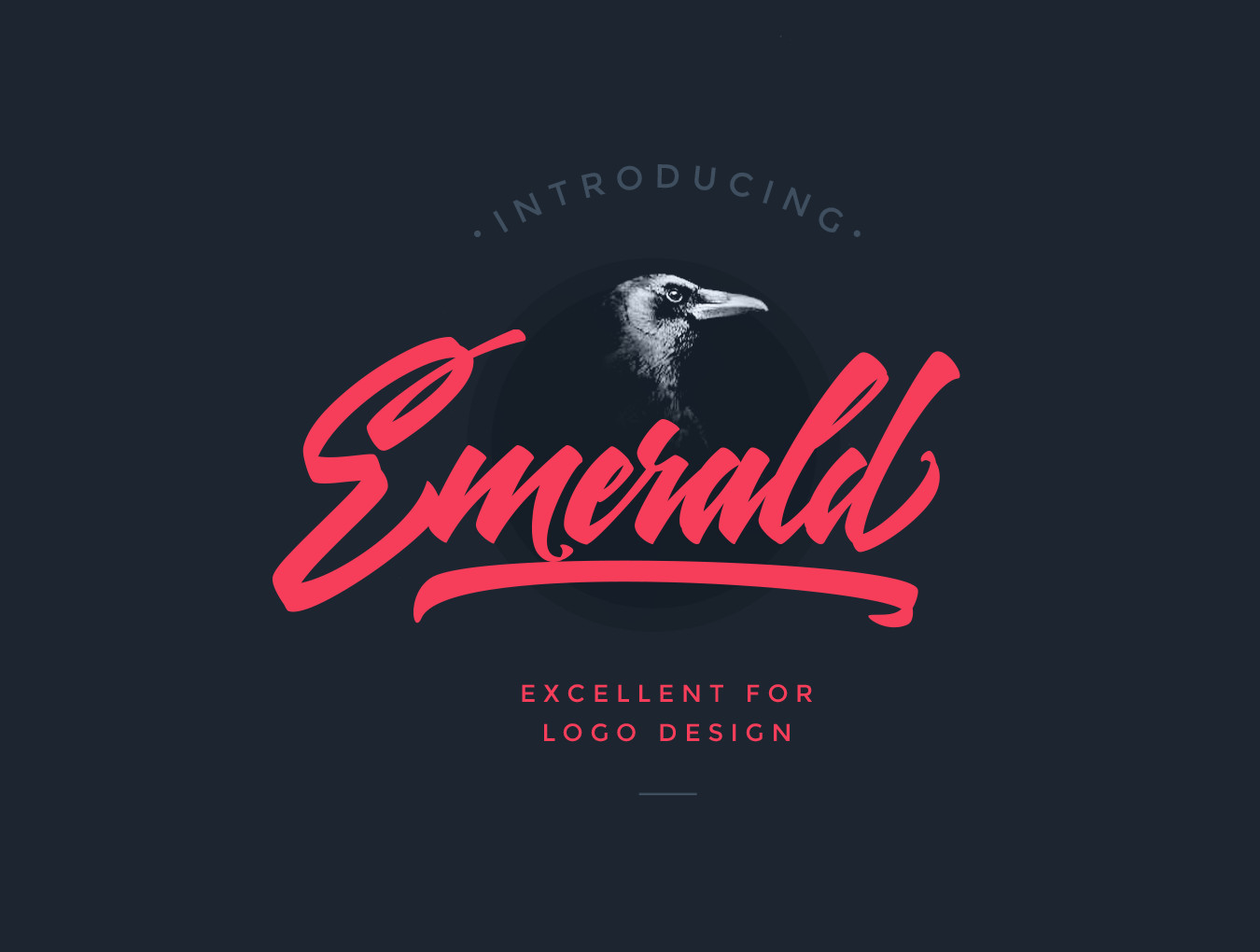 دانلود فونت انگلیسی Emerald Script Font