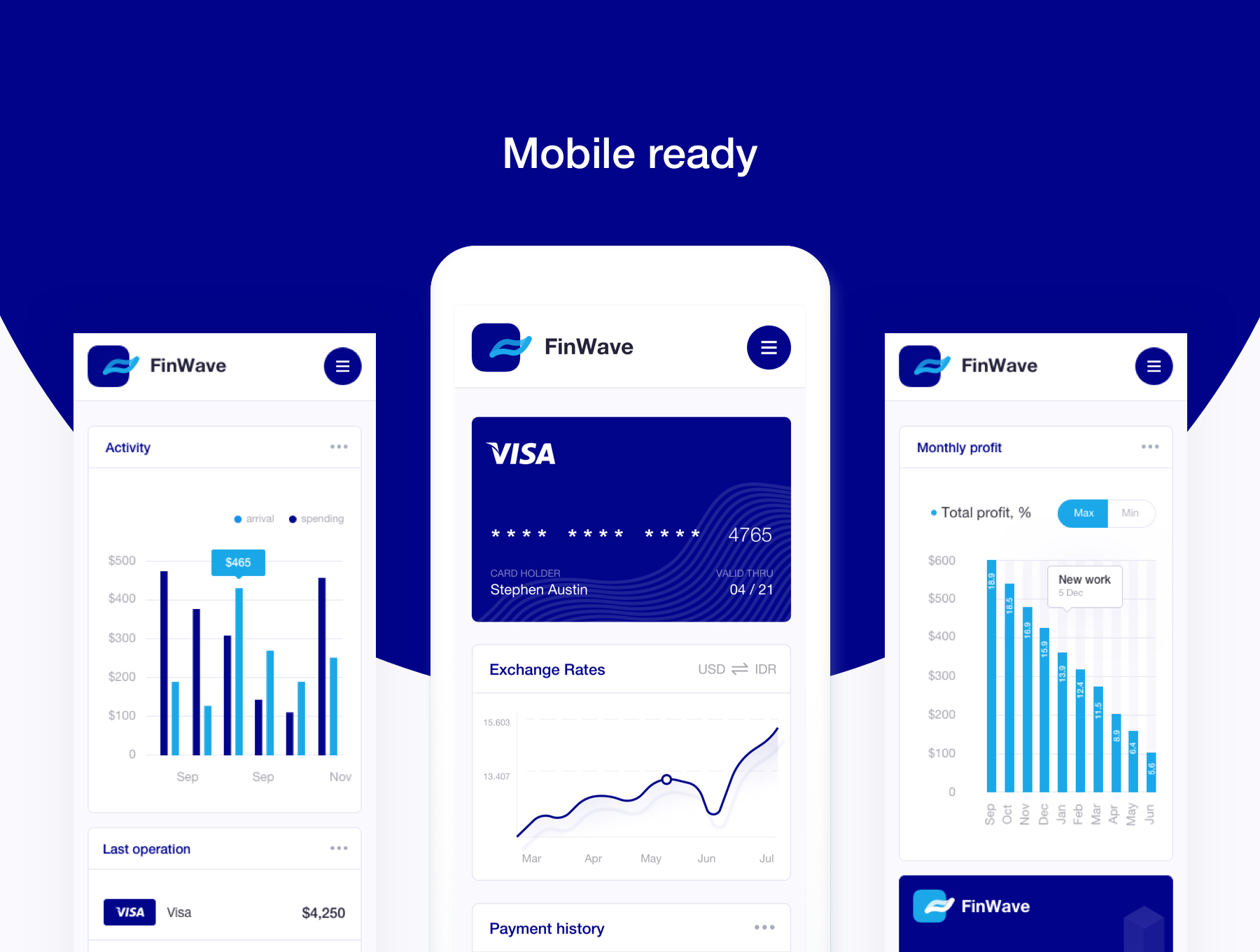 دانلود رابط کاربری FinWave