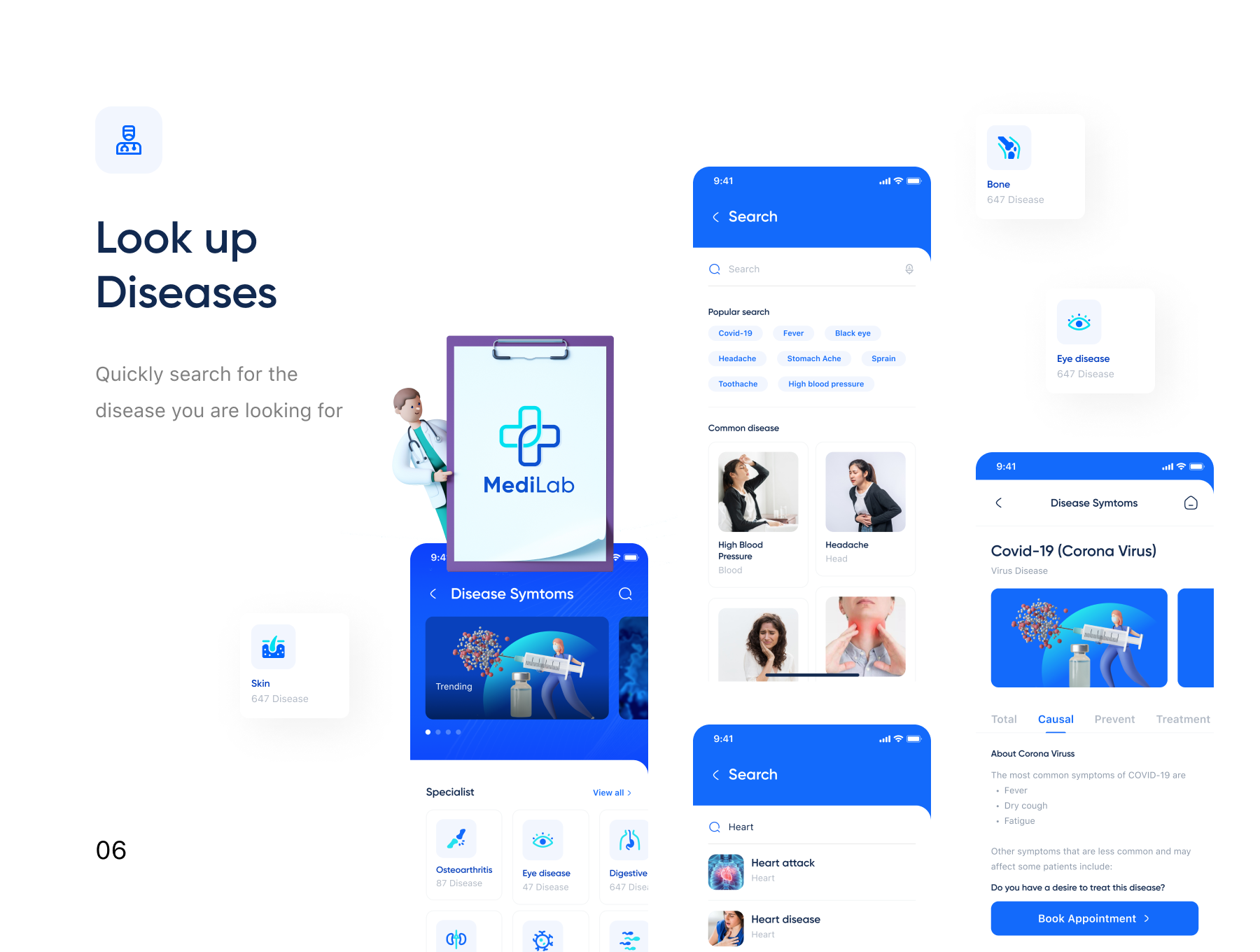 Medilab - Super Medical App UI Kit