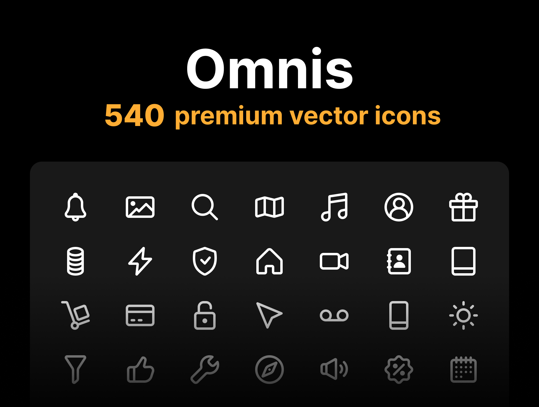 دانلود مجموعه 540 آیکون Omnis